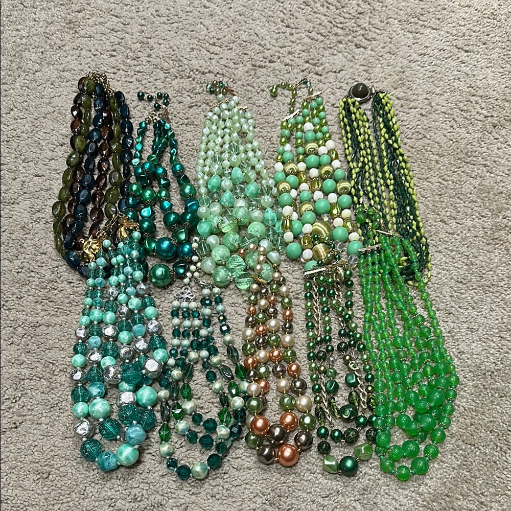Green vintage Japan bundle